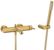 Змішувач для ванни з ручним душем KFA Armatura Moza 5034-520-31 Золото