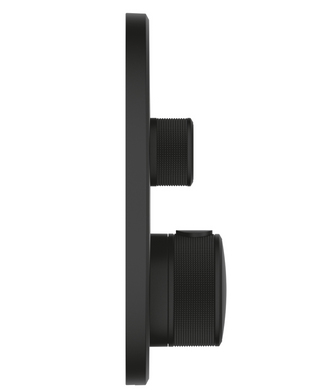 Черная душевая система Grohe SmartControl скрытого монтажа с термостатом UA122507KF, Черный