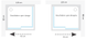 Душевая кабина левая (профиль белый) Ravak Matrix MSDPS-120/90 L (0WLG7100Z1)