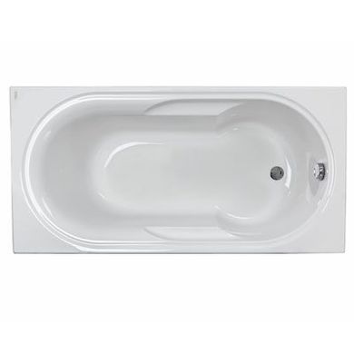 LAGUNA ванна прямокутна 150*75 см, глибина: 42см, ємність: 115л, з ніжками+сифон Viega Simplex для ванни автомат