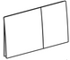 Кнопка змиву Geberit Sigma70: білий/скло (115.622.SI.1)