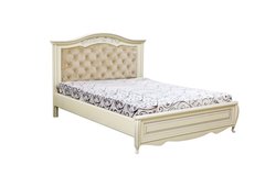 Ліжко Mercury із натурального дерева 160x200, колір білий