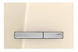 Смывная клавиша Geberit Sigma50, для двойного смыва, цвет металлический хромированный: хромированный, песочный (115.788.TG.2)