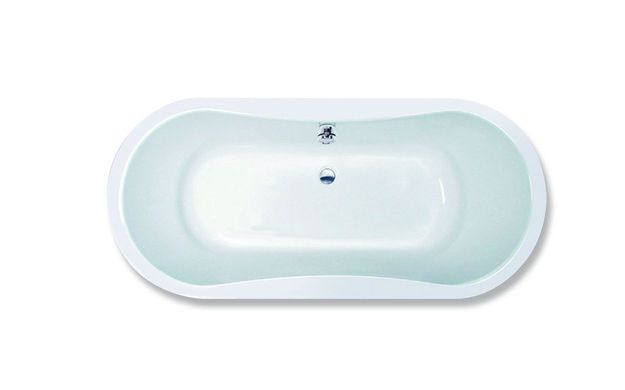 Ванна отдельностоящая Hoesch TACNA "D", арт. 6466.010 белая, 180*80*62,5 см