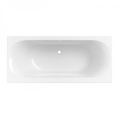 Ванна акриловая 190х90 см Geberit Soana Slim rim Duo с ножками, белый (554.005.01.1), Белый