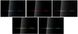 Клавіша Geberit Sigma 80 арт. 116.090.SG.6, для подвійного змиву, безконтактна, чорне скло, Чорний