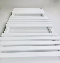 QUADRUS SLIM Полотенцесушитель электрический 45x118.5h белый матовый (RAL9016 Soft), Белый матовый