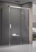 Душова кабіна (полірований алюміній, розсувні двері) Ravak Matrix MSDPS-120/80 R (0WPG4C00Z1)