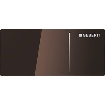 Cмывная клавиша Geberit "Sigma 70" стекло каштановое 115.635.SQ.1