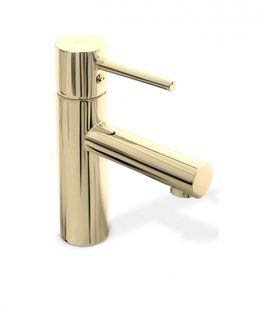 Смеситель для раковины (умывальника) REA TESS LIGHT GOLD низкий