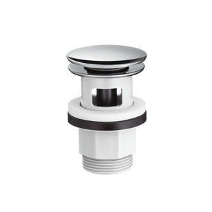 Hansgrohe Сливной набор для раковины и биде Push-Opеn, хром