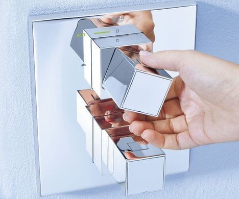Термостат Grohe Grohtherm Cube 19959000 для душа, Хром