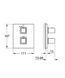 Термостат Grohe Grohtherm Cube 19959000 для душа, Хром