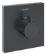 Термостат прихованого монтажу Hansgrohe ShowerSelect HighFlow, Matt Black (15760670), Чорний