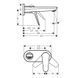 Смеситель для раковины Hansgrohe Novus (71127000), Хром