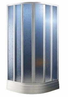 Душевая кабина (профиль белый) Ravak Supernova SKKP6-80 (32040100ZG)