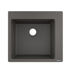 Кухонна мийка Hansgrohe S51 S510-F450 сірий камінь (43312290), Сірий
