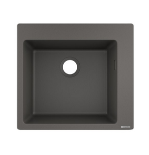 Кухонная мойка Hansgrohe S51 S510-F450 серый камень (43312290)