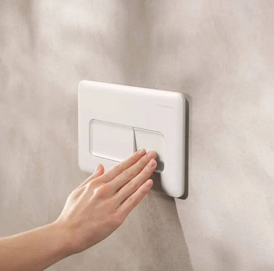 Клавиша смыва Hansgrohe iFrame Original Q, Matt White (66001700), Белый