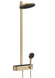 Hansgrohe Pulsify Showerpipe 260 2jet 400 EcoSmart, Бронза матовая (24241140), бронза