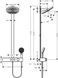Hansgrohe Pulsify Showerpipe 260 2jet 400 EcoSmart, Бронза матовая (24241140), бронза