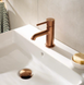 Смеситель для раковины KFA Armatura MOZA Brushed Rose Gold 5032-815-34, Розовое золото