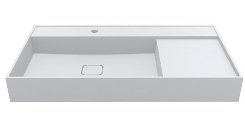 Умывальник подвесной SOUL 90x52,5 Mirasoft Белый 8813321, Белый