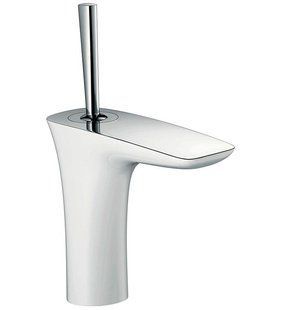 Змішувач Hansgrohe Pura Vida 15070400 для раковини, білий/хром, Білий