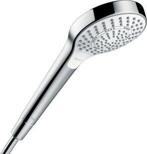 Ручной душ Hansgrohe Croma Select S 110 Multi EcoSmart 9л / хв, білий / хром (26801400), Белый/Хром