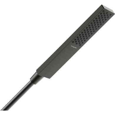 Ручний душ Hansgrohe Pulsify E 100 1jet EcoSmart+, Brushed Black Chrome (24321340), графит