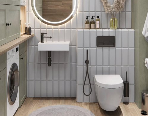 Умивальник TONI 450 R 45x22 см 8814210, Белый