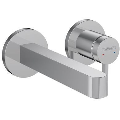 Змішувач для умивальника Hansgrohe Finoris прихованого монтажу з виливом 165 мм, хром (76051000)