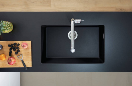 Кухонная мойка Hansgrohe S51 S510-U660 черный графит (43432170)