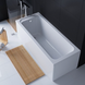Ванна акриловая Kolo SUPERO 180x80 (5362000) прямоугольная