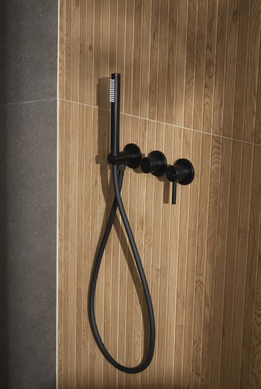 Душевая система скрытая KFA Armatura MOZA Black 5039-511-81, Черный