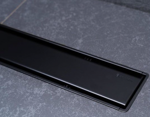 Душовий канал Pestan Confluo Primo Compact Line Matte Black 65 см (13702524), Чорний