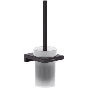 Щетка для унитаза настенная Hansgrohe AddStoris, Matt Black (41752670)