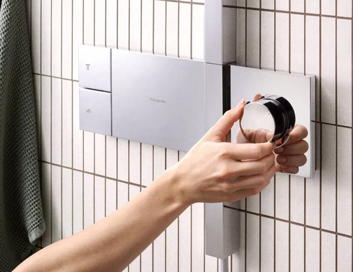 Душова система Hansgrohe Raindance Alive Q 340/210 1jet ShowerSelect Comfort, Chrome (24580000), Хром