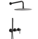 Душевая система скрытая KFA Armatura MOZA Black 5039-511-81, Черный