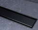 Душовий канал Pestan Confluo Primo Compact Line Matte Black 65 см (13702524), Чорний
