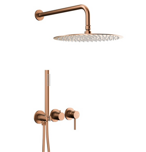 Душова система прихована KFA Armatura MOZA Brushed Rose Gold PVD 5039-511-34, Рожеве золото