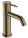 Смеситель Tecturis S 80 CoolStart для умывальника без донного клапана, Brushed Bronze (73301140), бронза