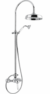 Bugnatese Oxford 6336C Душова система з верхнім душем (Хром), Хром