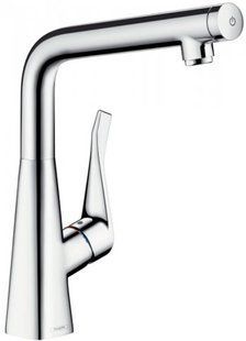 Змішувач кухонний HANSGROHE Metris Select 14883000, Хром