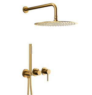 Душова система прихована KFA Armatura MOZA Brushed Gold PVD 5039-511-31, Золото