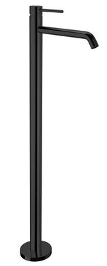 Підлоговий змішувач для раковини чорний Paffoni Light (LIG031NO)