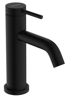 Змішувач Tecturis S 80 CoolStart для умивальника без донного клапана, Matt Black (73301670), Чорний