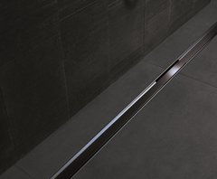 Дренажный канал Geberit CleanLine 80 черный хром / матовый, coated, черный хром / полированный L 30-90 см