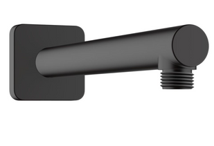 Тримач верхнього душу Hansgrohe Vernis Shape 240, чорний матовий (26405670), Черный