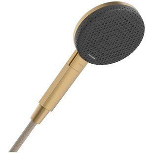 Ручной душ Hansgrohe Raindance Alive Select S 3jet EcoSmart, Brushed Bronze (24511140), бронза